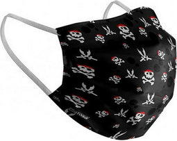 Hygienic Reusable Fabric Mask 6-9 years Pirate