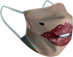 Hygienic Reusable Fabric Mask Adult Lips