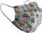 Hygienic Reusable Fabric Mask Children's Robot