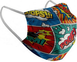 Hygienic Reusable Fabric Mask comic