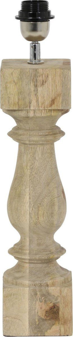 Light & Living Lampvoet CUMANI 10x10x38 cm - hout naturel