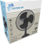 Lifetime Air Tafelventilator 35W - Ventilator voor Tafel en Bureau - met Handvat, 3 Snelheden en