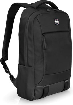 Port Designs Torino II - Laptop Rugzak - tot 16 inch - Polyester - Spat Waterdicht - 15L - Zwart