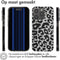 iMoshion Hoesje Geschikt voor iPhone 15 Pro Hoesje Siliconen - iMoshion Design hoesje - Goud / Leopard Transparent