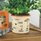 Gift Republic Emaille Bloempot - Paddestoelen