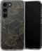 Selencia Fashion Extra Beschermende Backcover Samsung Galaxy S23 hoesje - Gold Botanic