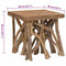 vidaXL - Salontafel - takken - 40x40x40 - cm - gemengd - gerecycled - hout