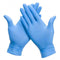 Hynex Nitril handschoenen maat M blauw 100/doos 3,5gram poedervrij