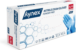 Hynex Nitril handschoenen maat XL blauw 100/doos 3,5gram poedervrij