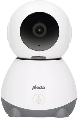 Alecto SMARTBABY10 - Wifi babyfoon met HD camera - Nachtzicht - Wit/Grijs