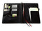 Sigel business organiser - Conceptum Flex - A4 - kunstleer - zwart - leeg - 3 metalen geleiders elastieksluiting - pennenlus en insteekvakken - SI-CF110