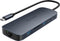 Hyper HD4006GL laptop dock & poortreplicator USB 3.2 Gen 2 (3.1 Gen 2) Type-C Zwart