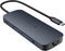 Hyper HD4006GL laptop dock & poortreplicator USB 3.2 Gen 2 (3.1 Gen 2) Type-C Zwart