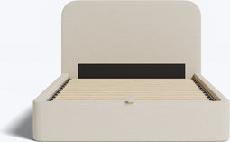Hypnia - Boxspring - Boxspring 180 x 200 - Bed met opbergruimte - Nova - Hoofdeind met Afgeronde Hoeken - Praktische Lus voor Opbergruimte