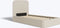 Hypnia - Boxspring - Boxspring 90 x 200 - Bed met opbergruimte - Nova - Hoofdeind met Afgeronde Hoeken - Praktische Lus voor Opbergruimte