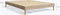 Hypnia - Essential Bedbodem - Bedframe 160 x 200 - Lattenbodem - Wit Hout - Eenvoudige Montage - Inclusief Verstevigingspoten - Tijdloze Bedbodem - Geschikt Voor Ieder Matras