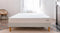 Hypnia - Essential Gestoffeerde Bedbodem - Bedframe 140 x 200 - Lattenbodem - Beige - Eenvoudige Montage - Verstevigde bedbodem - Tijdloze Bedbodem - Geschikt Voor Ieder Matras