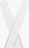 Hypnia - Kinderbed Tipi Bed - Peuterbed - Kinderbedden 90 x 190 - Lattenbodem - Bedbodem - Wit Hout - Eenvoudige Montage - Goed Verstevigd - Tijdloze Bedbodem - Geschikt Voor Ieder Matras
