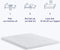 Hypnia - Topper - Toppermatras 200 x 200 - Bamboe Topper - Zachte en Harde Topper - Antiallergeen - Traagschuim - Ademende Topperhoes -