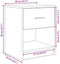 vidaXL - Nachtkastjes - 2 - st - met - lade - 40x34x50 - cm - gerookt - eikenkleurig