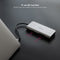Nanocable 10.16.4609 - Hub USB - 4K Ultra HD - Grijs
