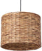 PTMD Jaden Natural Seagrass Hanging Lamp HerringboneSV4