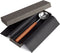 Triangle Sense Maatlepel / Koffieschep - 2.5 ml - RVS - Heft Pruimenhouten
