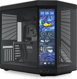 Hyte Y70 Touch Infinite - Midtowermodel - E-ATX - zwart
