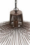 Light & Living Hanglamp Kasper - Bruin - Ø55cm - Modern - Hanglampen Eetkamer, Slaapkamer, Woonkamer