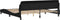 vidaXL - Bedframe - met - hoofdeinde - kunstleer - zwart - 200x200 - cm