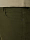 No Excess - Denim Short - 5-pocket styling met stretch - Donker Groen