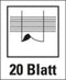Novus Office 025-0653 Bureauperforator B 220 Mint 20 vel (80 g/m²)
