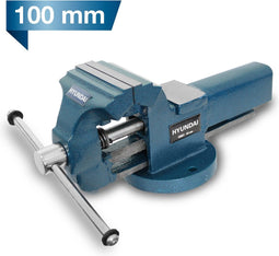 Hyundai bankschroef ronde as 100 mm