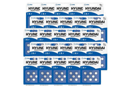 Hyundai Batteries - Alkaline LR44 Knoopcel batterijen - 25 x 10 stuks