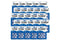 Hyundai Batteries - Alkaline LR44 Knoopcel batterijen - 25 x 10 stuks