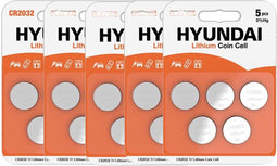 Hyundai Batteries - Lithium CR2032 Knoopcel batterijen - 25 stuks