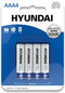 Hyundai Batteries - Super Alkaline AAA batterijen - PVC box - 24 stuks