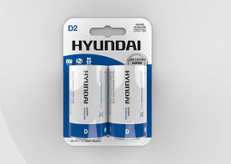 Hyundai Batteries - Super Alkaline D batterijen - 2 stuks
