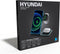 Hyundai Electronics - 4 in 1 Draadloos QI Oplaadstation - Zwart