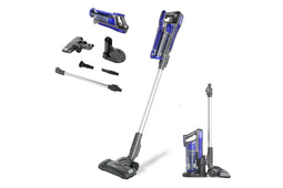 Hyundai Electronics - Draadloze steelstofzuiger - Home edition - 120W - Blauw Grijs