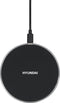 Hyundai Electronics - Draadloze QI Telefoon Oplader met LED-Indicator - Zwart