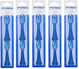 Hyundai Electronics - Elektrische Tandenborstel - Opzetborstel - blauw - 10 stuks