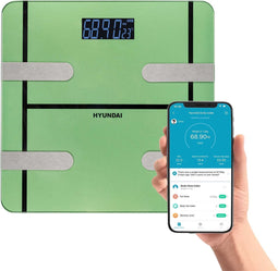 Hyundai Electronics - Smart digitale personenweegschaal - H Edition - Groen