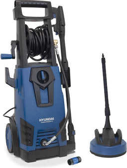 HYUNDAI hogedrukreiniger Deluxe set 2200 W - 180 bar - 330 L/uur - automatische start-stopsysteem - zeer krachtig - Inc. terrasborstel en diverse accessoires