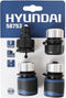 Hyundai koppelingset 4-delig - Waterstop systeem - Roestvrijstaal - Complete set