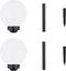 Hyundai Lighting - Solar padverlichting - Bal stick light - 2 stuks