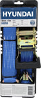 HYUNDAI spanband met ratel 38 mm x 5 m - Polypropyleen met metalen ratel en haken - keurmerk GS/Tüv