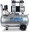 Hyundai stille compressor 50L - 8 bar - 1500W