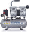 HYUNDAI stille compressor 8L - Super Silent - Fluisterstil - Slechts 56dB(A)! - Olievrij - 550W - 8 BAR - 15kg - Eenvoudig in gebruik