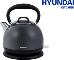 Hyundai – waterkoker –1.7L – Retro design – Donker grijs